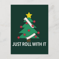 Amusant Covid Christmas Tree Pun