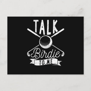 Carte Postale Amusant golfer pun golfer parler humour