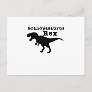 Carte Postale Amusant grand-père grand-pasaurus Rex Dinosaur