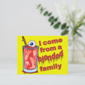 Carte Postale Amusant jeu de famille mixte (Debout devant)