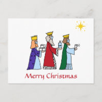 Amusant Joyeux Noël Trois Rois Salutation Vacances