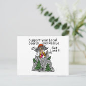 Carte Postale Amusant se perdre (Debout devant)