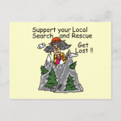 Carte Postale Amusant se perdre (Devant)