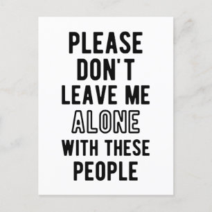 Carte Postale Amusant s'en aller pour Coworker Boss, Rude Retire