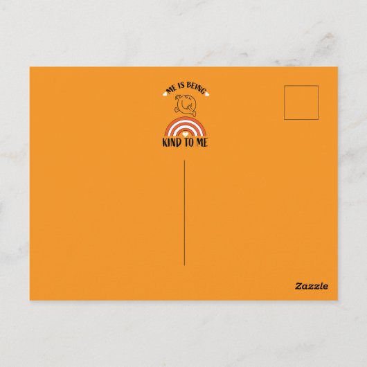 Carte Postale Amusant Sensibilisation à la santé mentale (Dos)