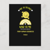 Carte Postale Amusant Sensibilisation à la santé mentale Hr Supp (Devant)