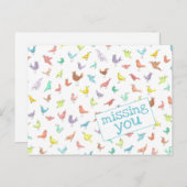 Carte postale amusante (Devant / Derrière)