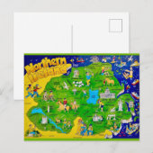 Carte postale amusante de l'Irlande du Nord (Devant / Derrière)