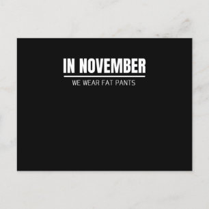 Carte Postale Amusante Famille Thanksgiving Jumelage Thanksgivin