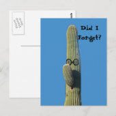 Carte Postale Amusante fête d'anniversaire tardive (Devant / Derrière)