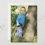 Carte postale amusante Invitation de fête d'annive (Dos)