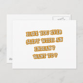 Carte Postale Amusante ligne de ramassage indienne (Devant / Derrière)