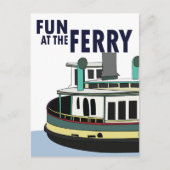 Carte Postale Amusement Au Voyage En Bateau De Ferry (Devant)