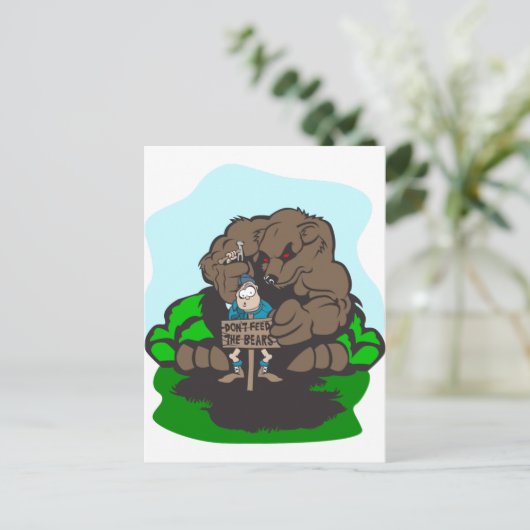 Carte Postale Amusement Camping (Debout devant)