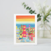 Carte Postale Amusement de rue d'été (Debout devant)