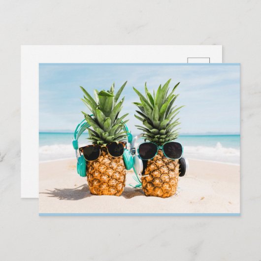 Carte Postale Amusement d'été (Devant / Derrière)