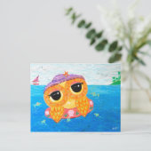 Carte Postale Amusement d'été (Debout devant)