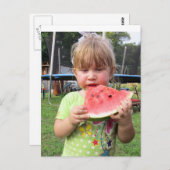 Carte Postale Amusement d'été (Devant / Derrière)