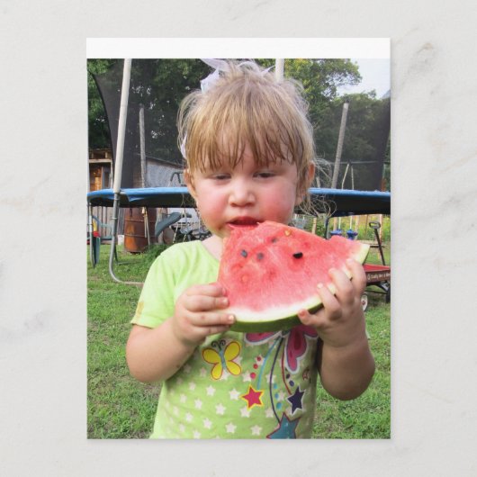 Carte Postale Amusement d'été (Devant)