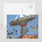 Carte Postale Amusement d'été (Devant / Derrière)