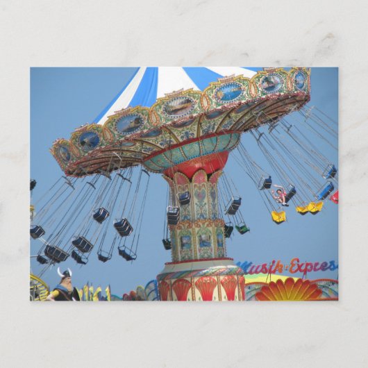 Carte Postale Amusement d'été (Devant)