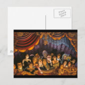 Carte Postale Amusement Théâtre (Devant / Derrière)