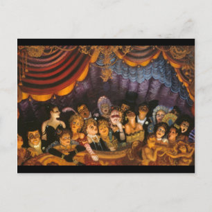 Carte Postale Amusement Théâtre