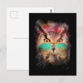 Carte Postale Amuseur amateur de bière humour de fête buveur d'a (Devant / Derrière)