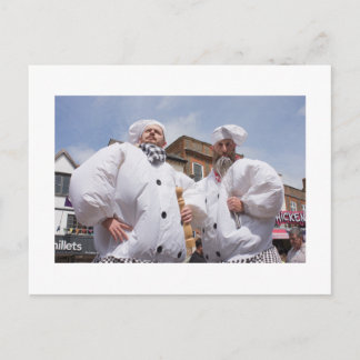 Carte Postale Amuseurs de rue du Chef drôle (9812)
