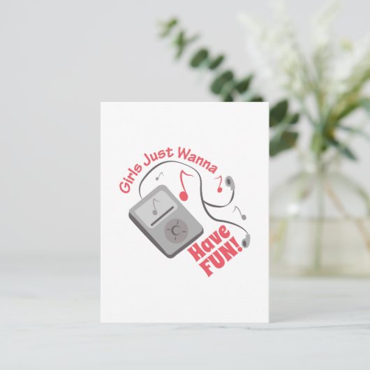 Carte Postale Amusez-vous (Debout devant)