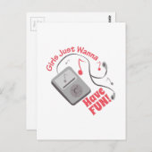 Carte Postale Amusez-vous (Devant / Derrière)