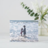 Carte Postale amusez-vous au soleil....... (Debout devant)
