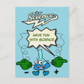 Carte Postale Amusez-vous avec la science (Devant)