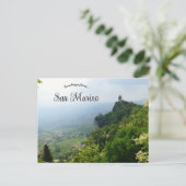 Carte Postale An Aerial View of San Marino (Debout devant)
