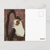Carte Postale An Evening Recital – Artistic Guinea Pig Postcard (Dos)