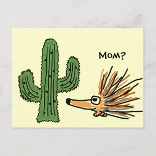 Carte postale AN- Funny Porcupine
