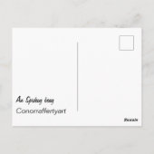 Carte postale An Spideog beag (Dos)