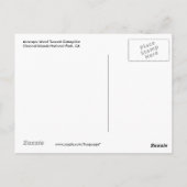 Carte Postale Anacapa Island Tussock Caterpillar (Dos)