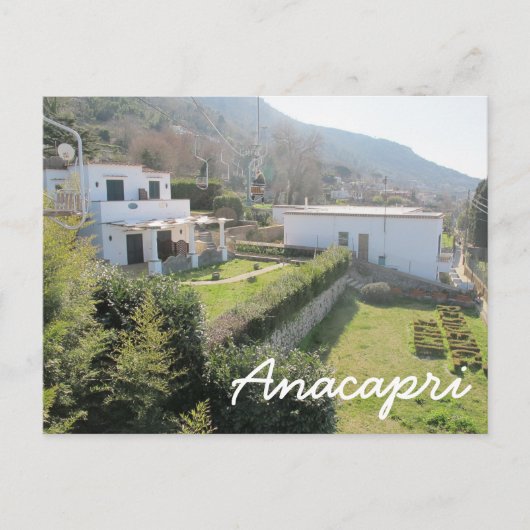 Carte postale Anacapri Lift (Devant)