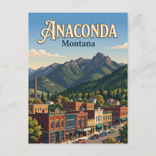 Carte Postale Anaconda, Montana