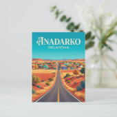 Carte Postale Anadarko États-Unis (Debout devant)