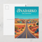 Carte Postale Anadarko États-Unis (Devant / Derrière)