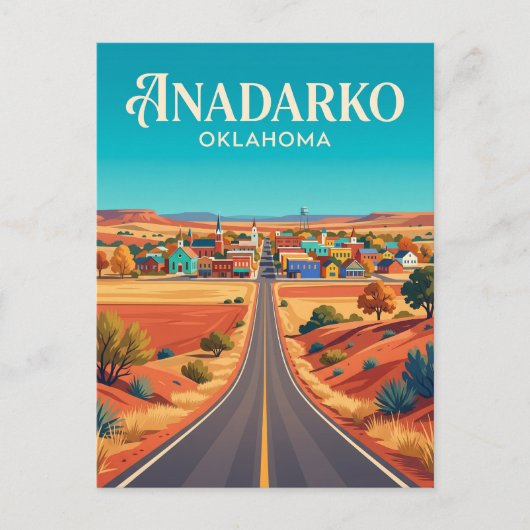 Carte Postale Anadarko États-Unis (Devant)