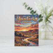Carte Postale Anadarko USA (Debout devant)