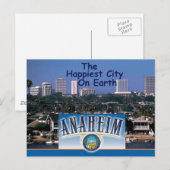 CARTE POSTALE ANAHEIM (Devant / Derrière)