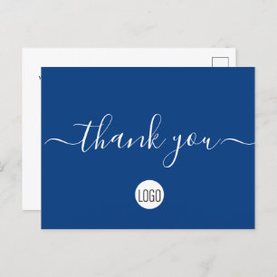 Carte Postale Analyser le code Remise prochaine commande Bleu Bl