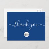 Carte Postale Analyser le code Remise prochaine commande Bleu Bl (Devant / Derrière)
