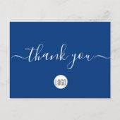 Carte Postale Analyser le code Remise prochaine commande Bleu Bl (Devant)