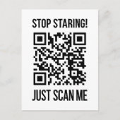 Carte Postale Analyser mon code QR pour un démarrage motivant (Devant)