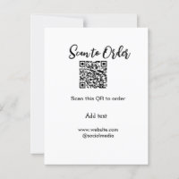 Analyser pour commander analyser le code QR ajoute